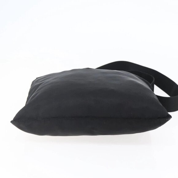 PRADA Shoulder Bag Nylon Black Silver Auth - Picture 6 of 16